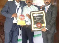 Shri M.Q. Haque, Joint Secretary was receiving Gems of Digital India Award from Ministry of Electronics and Information Technology , Govt. of India for Public Distribution System , Odisha.